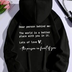 BNWT! Casual Hooded Sweatshirt🖤